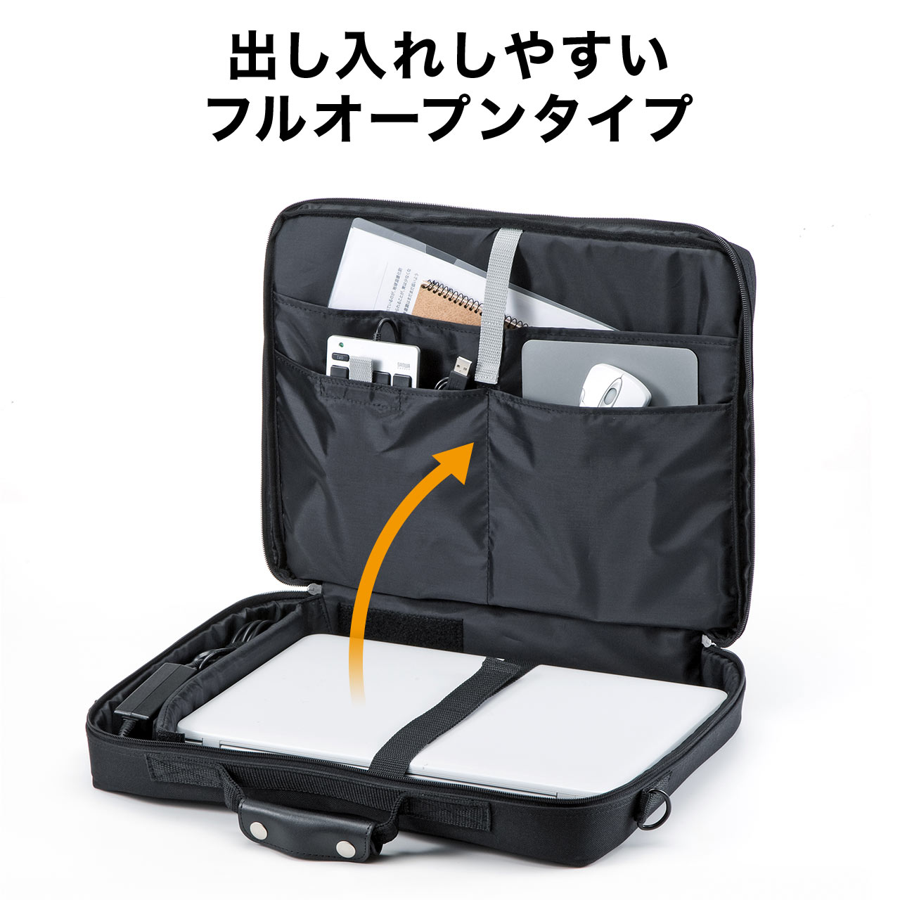 SANWA SUPPLY（サンワサプライ） ビジネスバッグ メンズ 2WAY 軽量