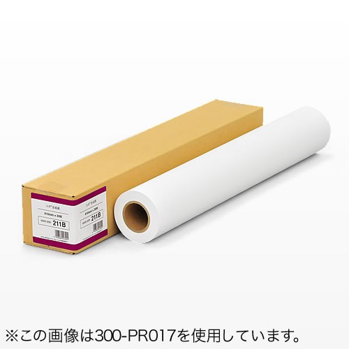 【値下げ中】 プロッター用紙 プリンタ 大判 ロール紙 マットフィルム 914mm×30m エプソン&キヤノン&HP対応(取寄せ) 300-PR018 【1741152914】 (11400円)