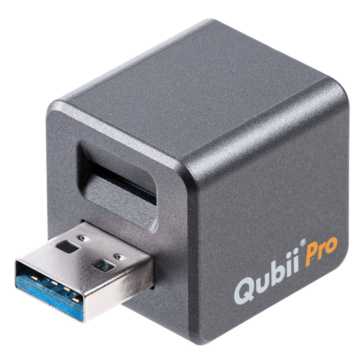 iPhone バックアップ Qubii Pro iPhone カードリーダー microSD iPad 充電 自動バックアップ 簡単接続 USB3.1 Gen1 動画 写真 データ保存 400-ADRIP011｜sanwadirect｜02