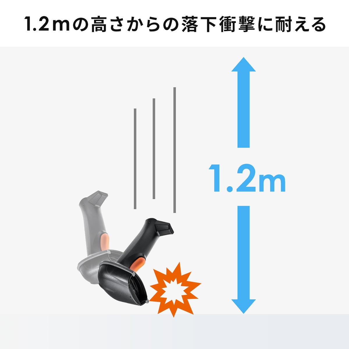 バーコードリーダー 1次元 2次元 バーコード 無線 Bluetooth 充電式