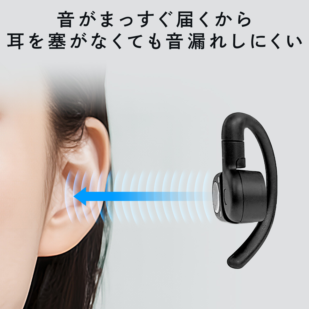 SANWA SUPPLY（サンワサプライ） オープンイヤー ワイヤレスイヤホン