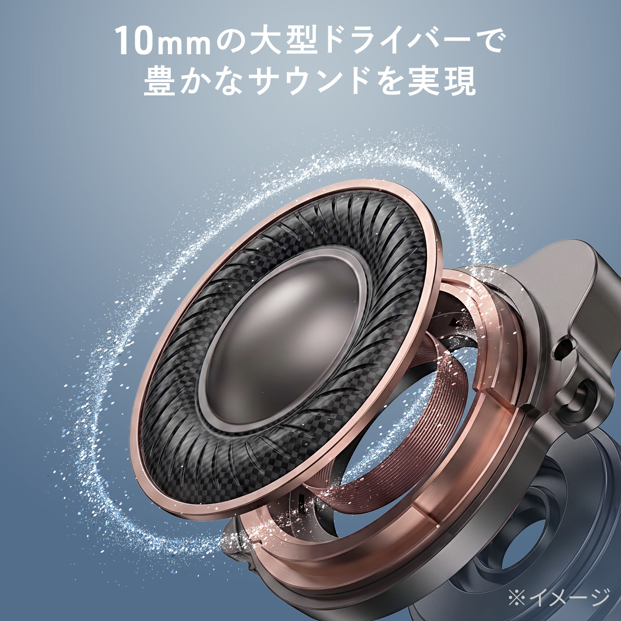 完全ワイヤレスイヤホン ノイズキャンセリング ...の詳細画像5