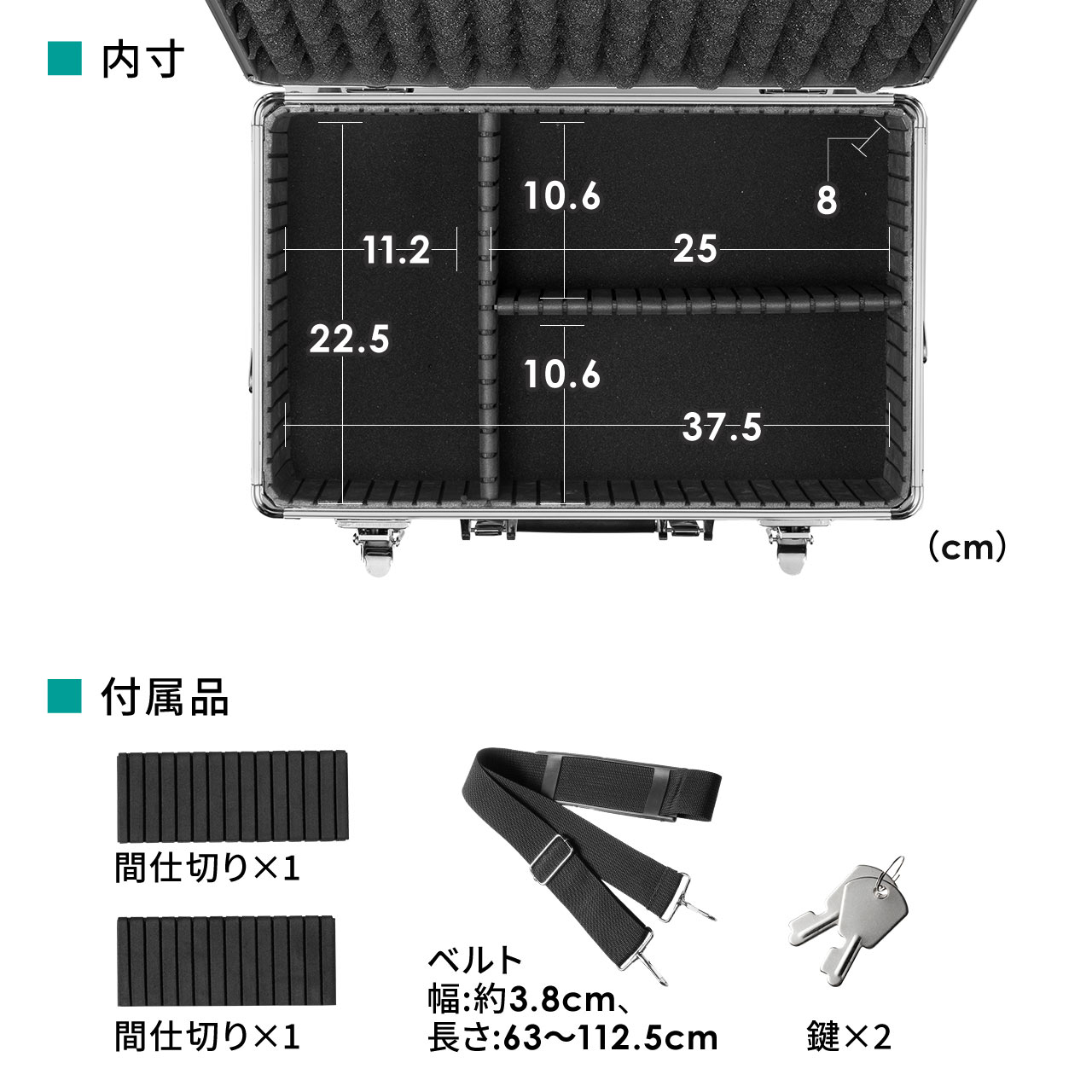 SANWA SUPPLY（サンワサプライ） ワイヤレスガイドシステム収納ケース
