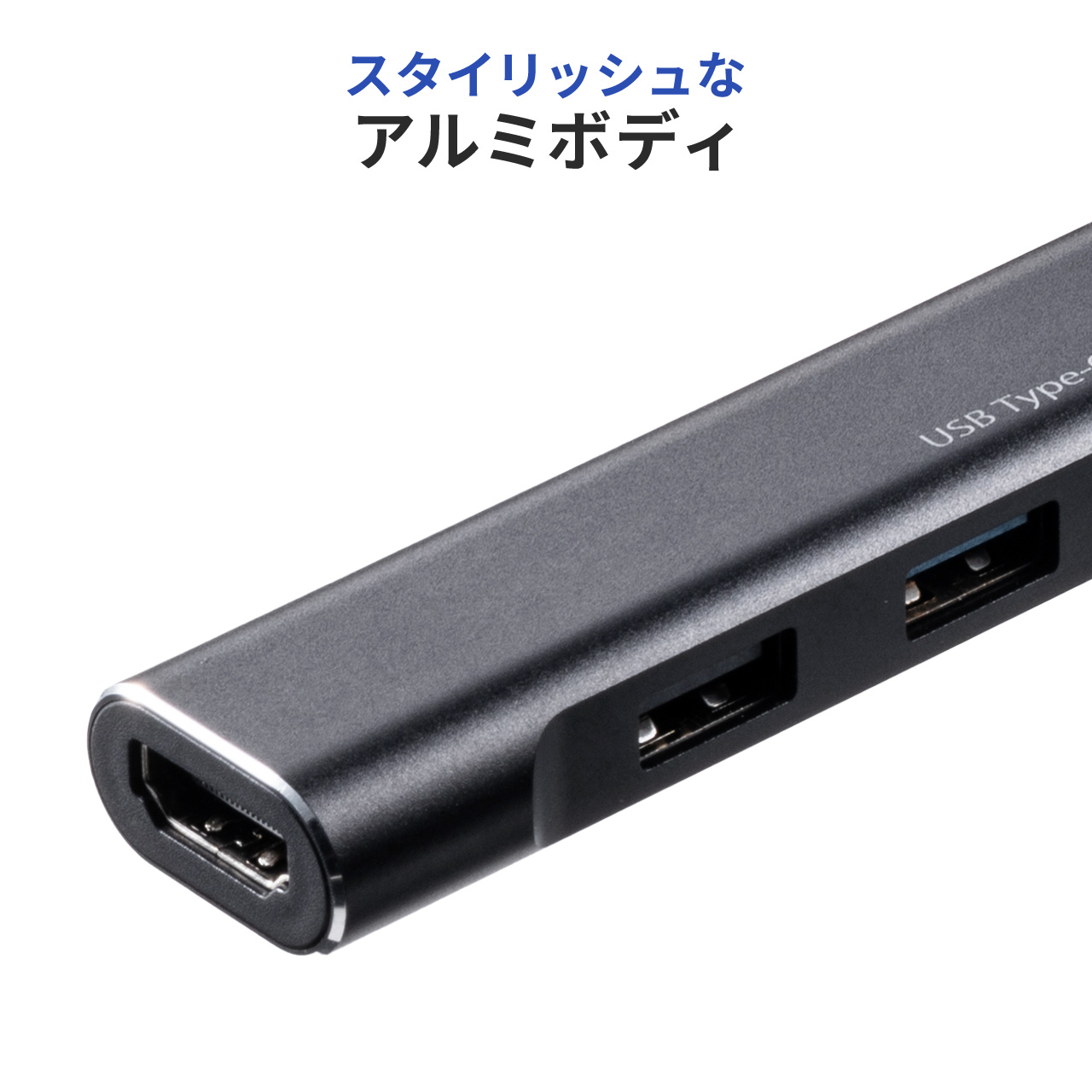 SANWA SUPPLY USB ハブ ドッキングステーション Type-C タイプC