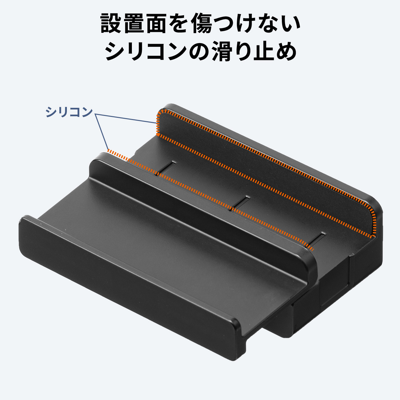 USBハブ 4ポート クランプ クリップ 机 天板 モニター 固定 取り付け Type-C USB-A 対応 バスパワー コンパクト 高速データ転送 ケーブル 1.5m 400-HUBA065N｜sanwadirect｜11