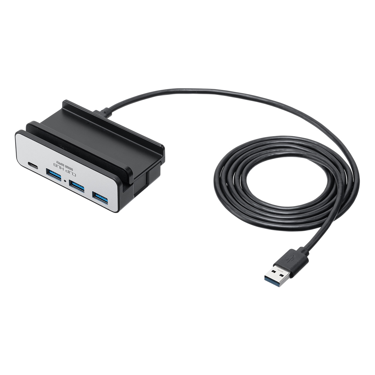 サンワサプライ USB-COVK11 4ポート USBハブ SANWA SUPPLY（サンワサプライ） USBハブ 4ポート クランプ クリップ