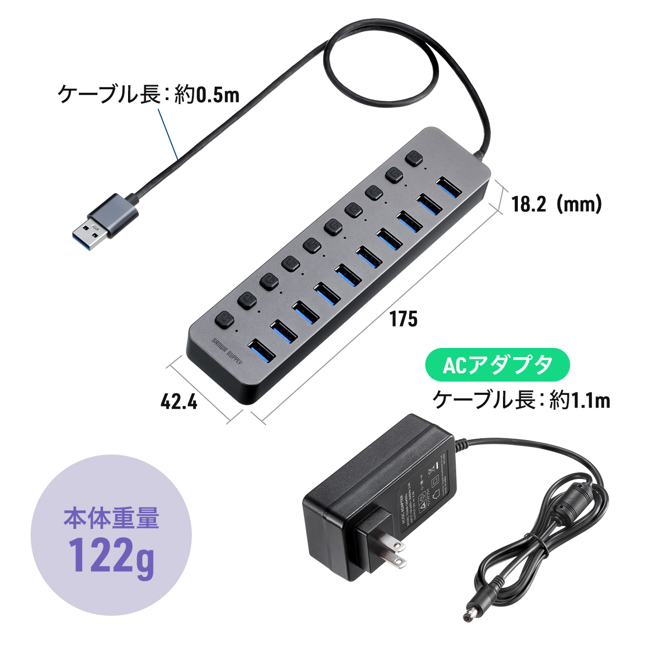 Amazon.co.jp: 磁気充電ケーブル ピン間の距離 5mm マグネット