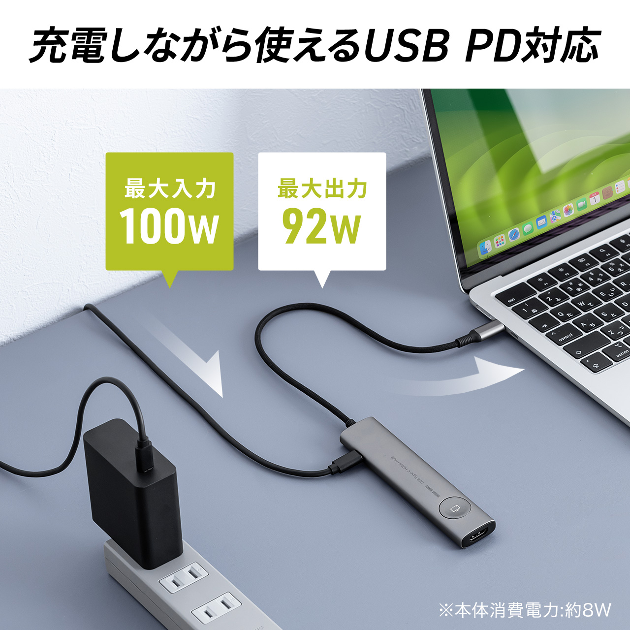 SANWA SUPPLY（サンワサプライ） ドッキングステーション USB Type-C