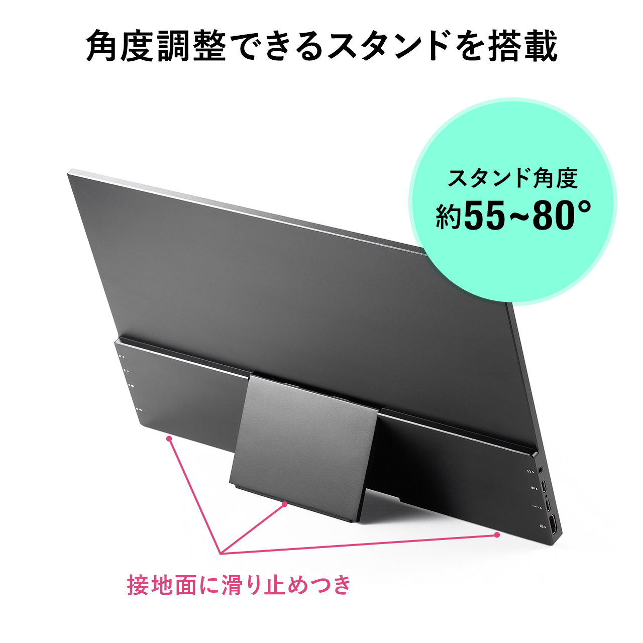 モバイルモニター 外付けモニター 15.6インチ 1920x1080FHD