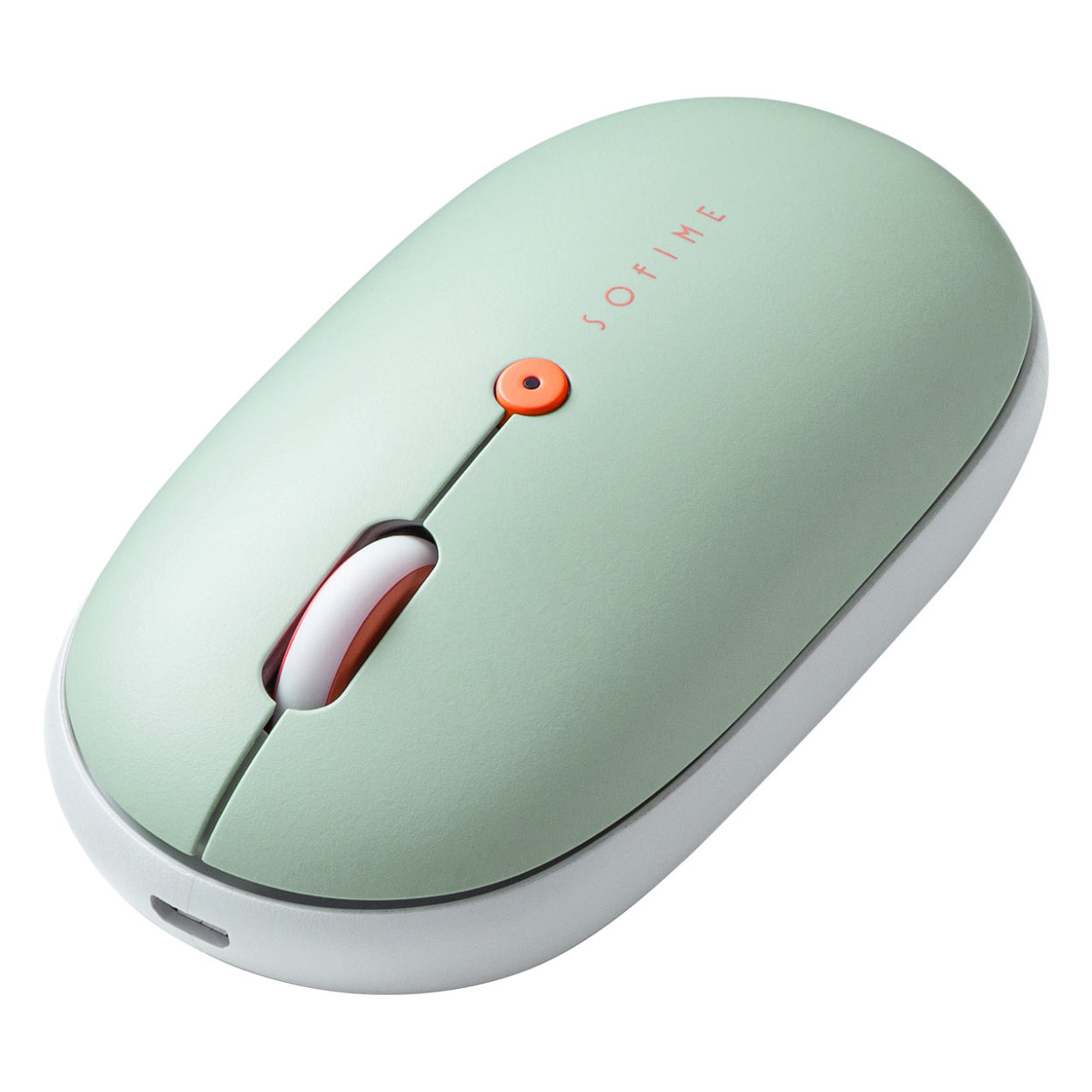 マウス ワイヤレスマウス Bluetooth5.0 無線 静音 充電式 薄型 マルチペアリング ブルーLED 軽量 おしゃれ 400-MABT178｜sanwadirect｜04