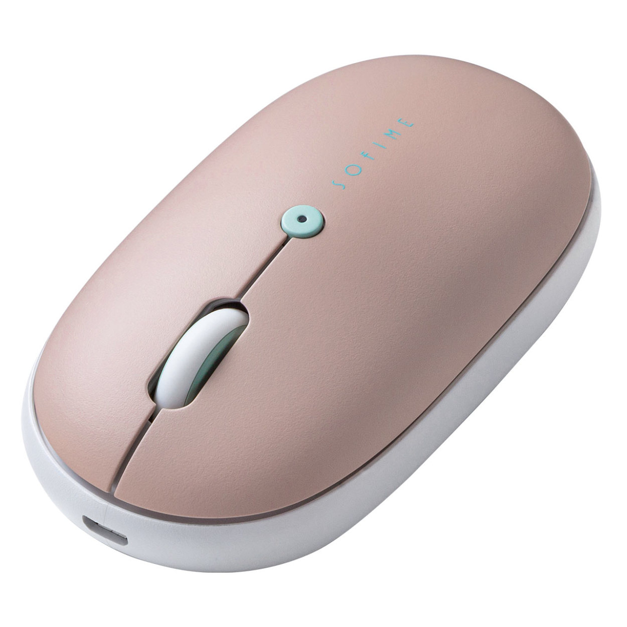 マウス ワイヤレスマウス Bluetooth5.0 無線 静音 充電式 薄型 マルチペアリング ブルーLED 軽量 おしゃれ 400-MABT178｜sanwadirect｜03