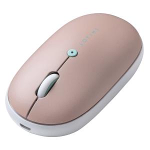 マウス ワイヤレスマウス Bluetooth5.0 無線 静音 充電式 薄型 マルチペアリング ブル...