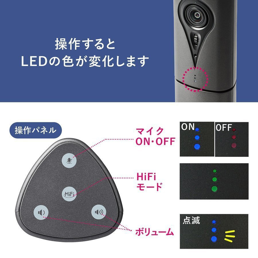 WEB会議 スピーカー カメラ マイク スピーカー 一体型 フルHD Skype