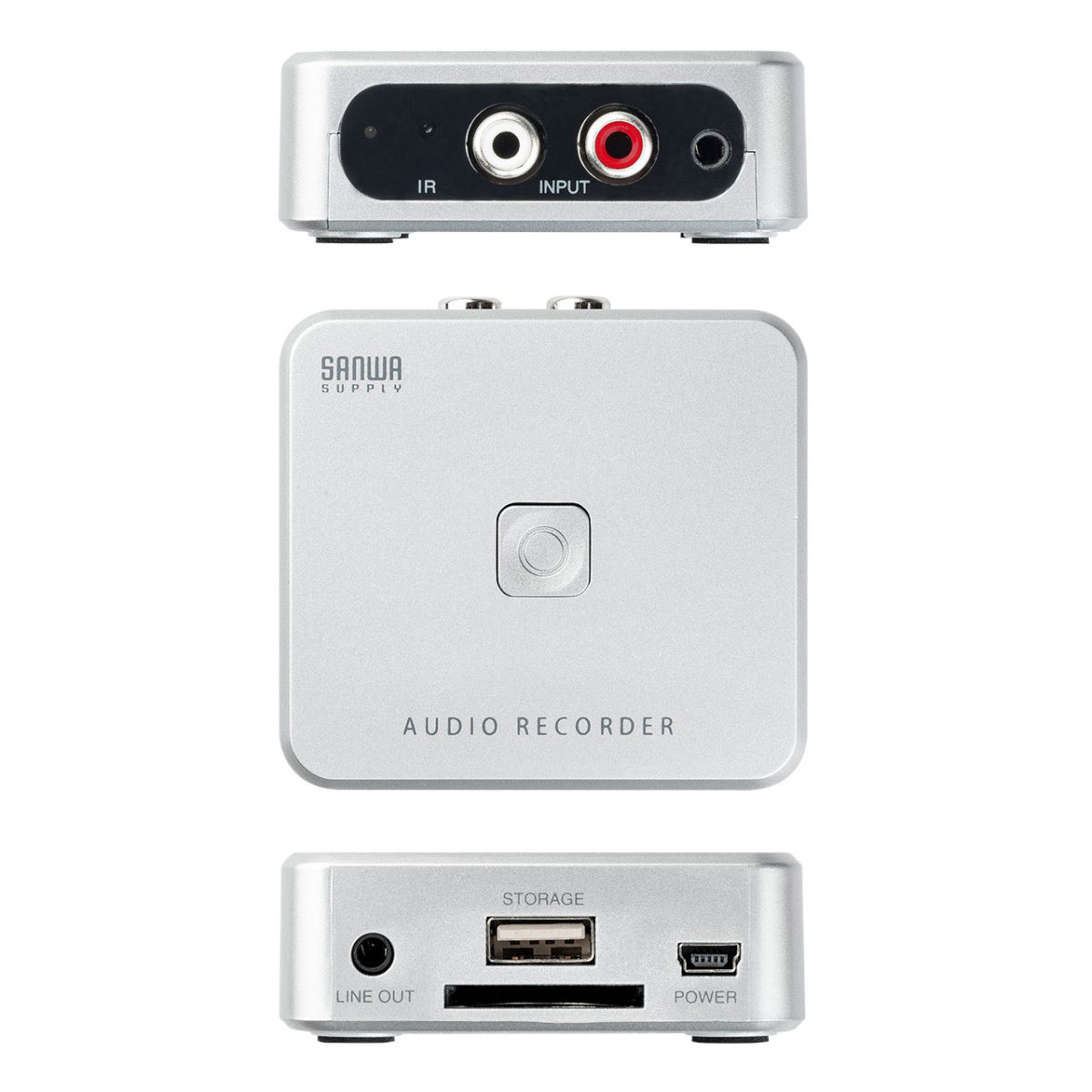 カセットテープ オーディオキャプチャー デジタル化 SDカード USBメモリ 保存 400-MEDI025｜sanwadirect｜17