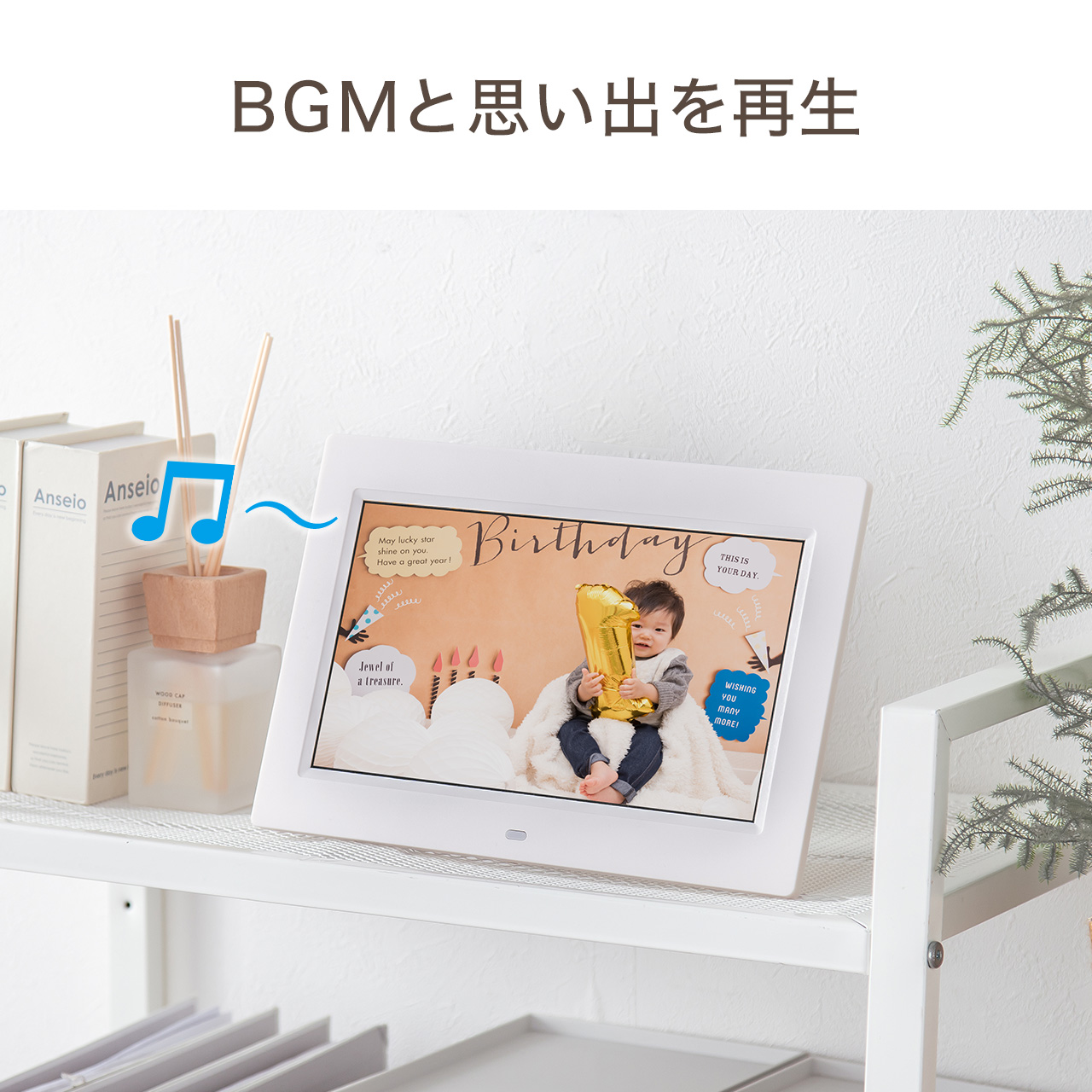 SANWA SUPPLY（サンワサプライ） デジタルフォトフレーム 10.1インチ