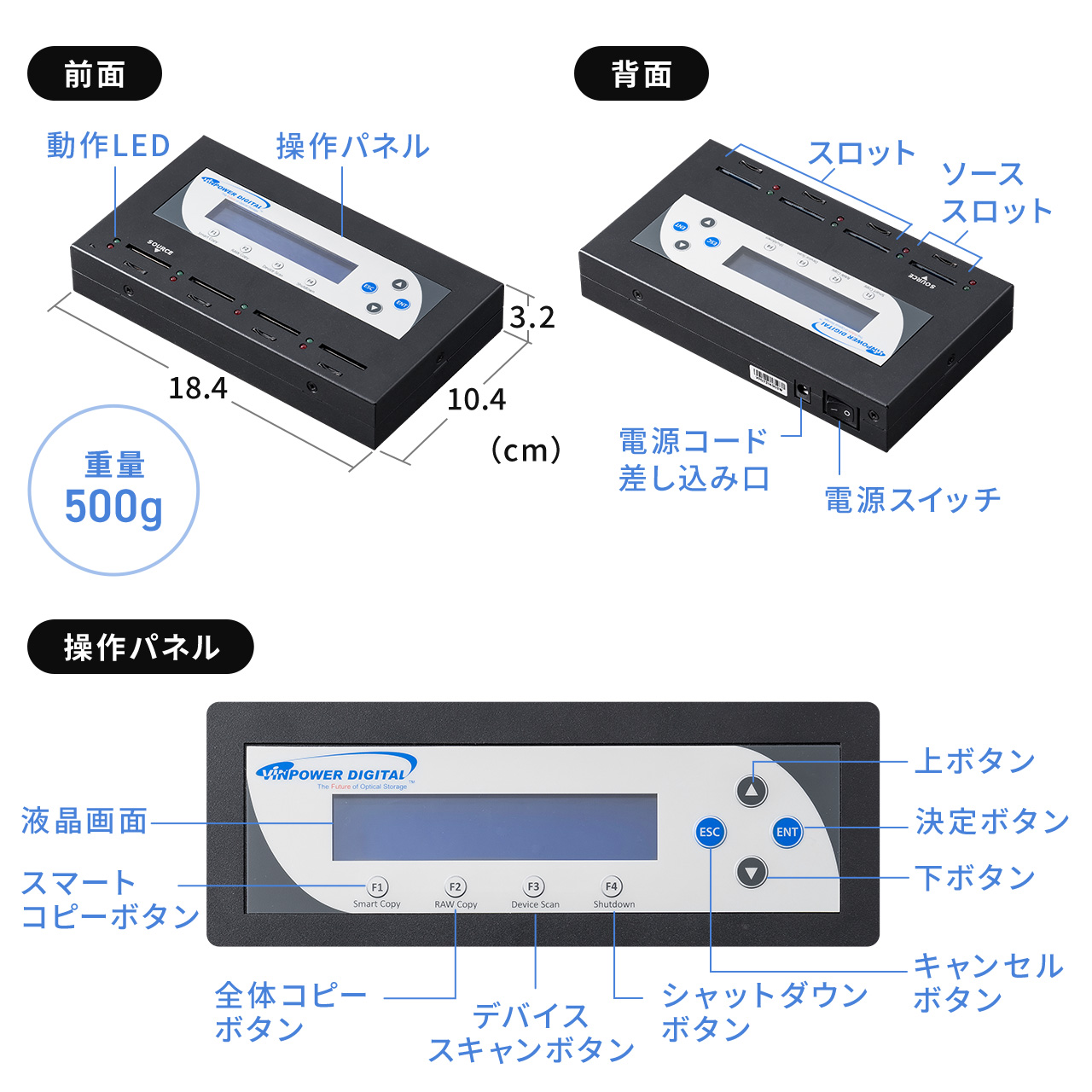 SANWA SUPPLY デュプリケーター SDカード 大量コピー 3枚同時