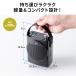 拡声器 小型 ハンズフリー拡声器 ポータブル拡声器 ハンズフリー ワイヤレス マイク 高出力30W マイク2本(ワイヤレス/有線) イベント用 屋内 屋外 400-SP115 関連画像5