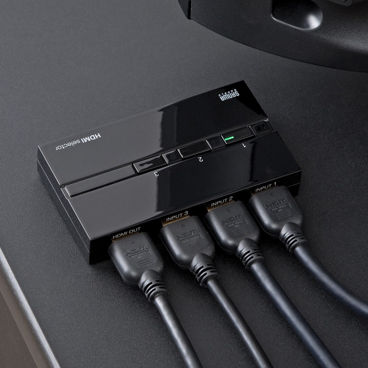 HDMI切替器 HDMIセレクター 手動切替 3入力1出力 電源不要 400-SW018｜sanwadirect｜12