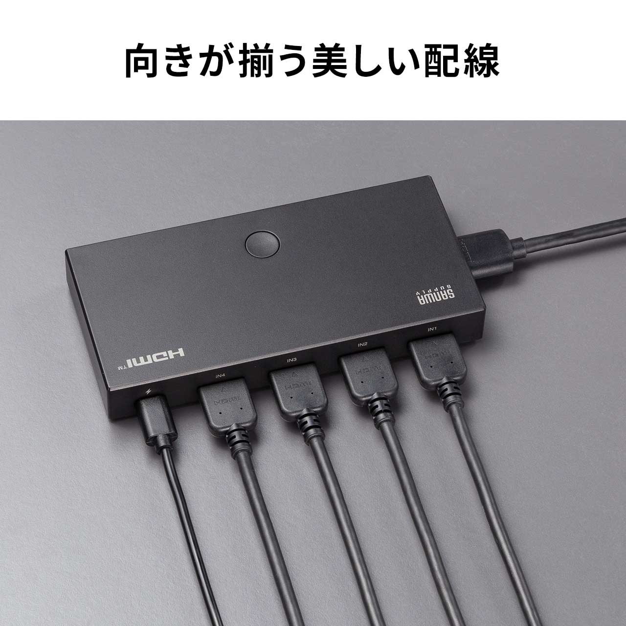 SANWA SUPPLY（サンワサプライ） HDMI 切替器 セレクター 4入力1出力