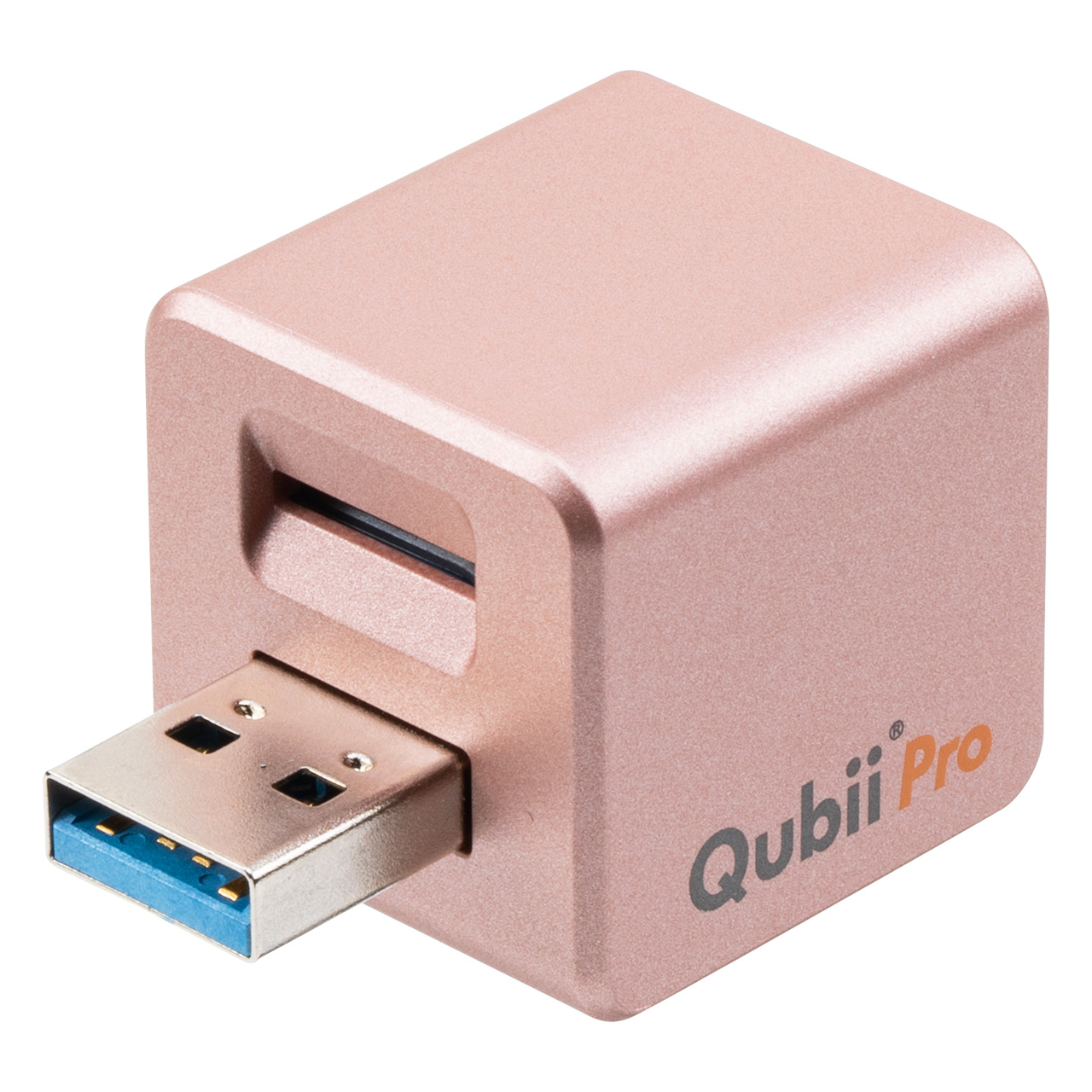 iPhone バックアップ 自動 Qubii Pro iPhone カードリーダー データ保存 microSDカード付属 iPad 充電 USB3.1 Gen1 512GB TS512GUSD300S-A 402-ADRIP011512