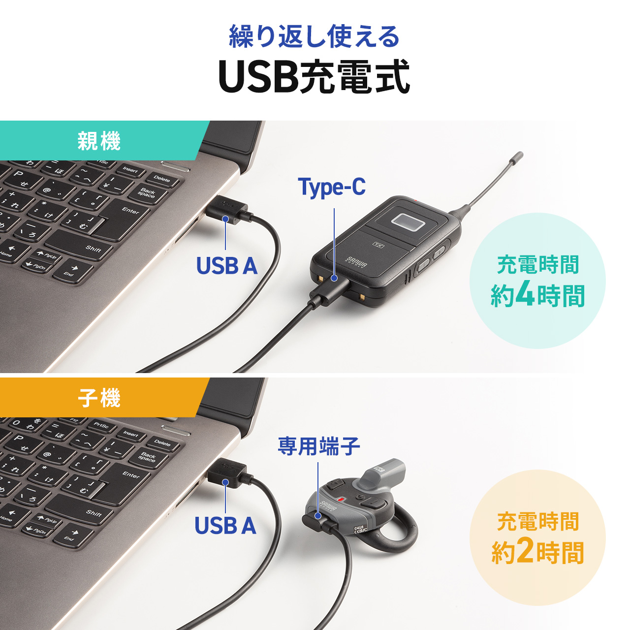 SANWA SUPPLY（サンワサプライ） 【親機1台＋子機20台セット