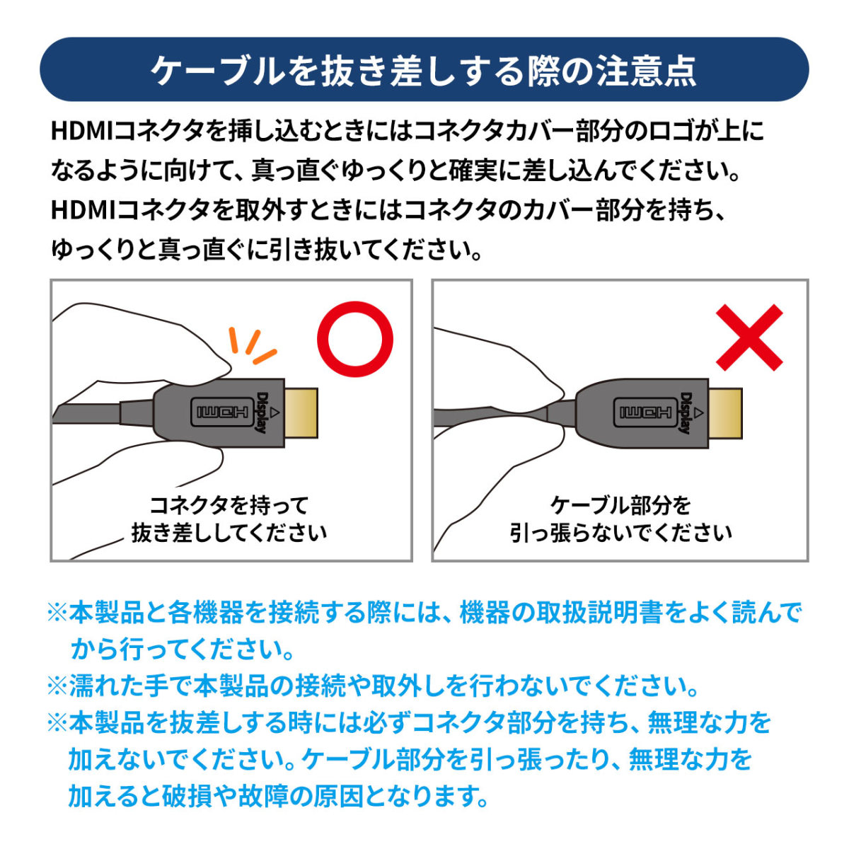 SANWA SUPPLY HDMIケーブル 30m 光ファイバー 高画質 8K/60Hz 4K