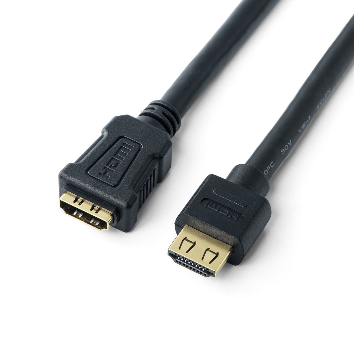 HDMI 延長ケーブル 50cm :500-HDMI014-05:サンワダイレクト - 通販 - Yahoo!ショッピング