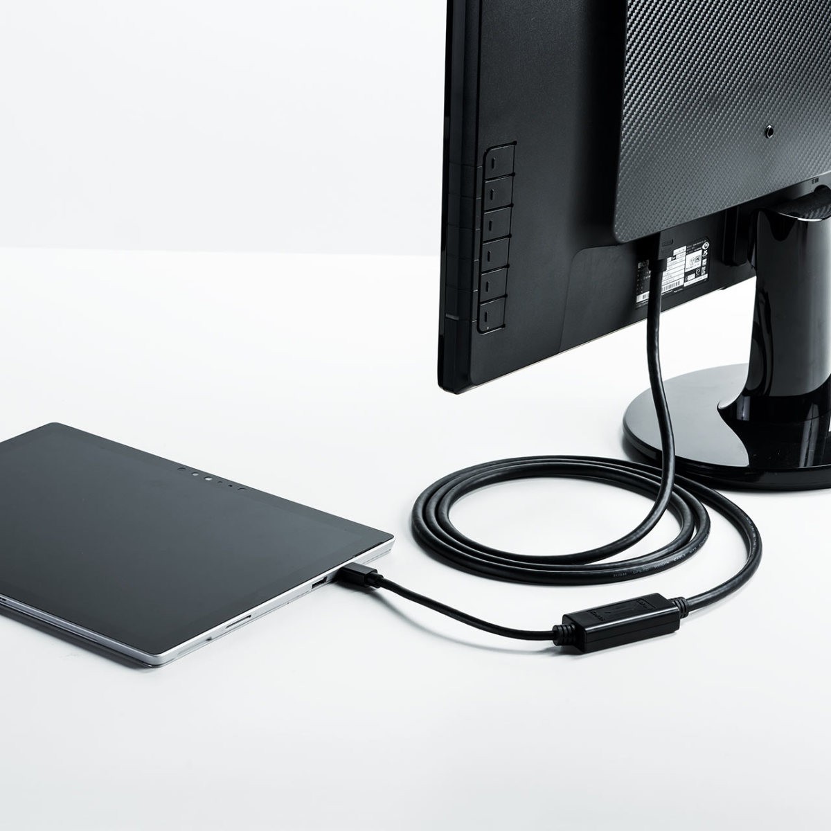 HDMI 変換 ケーブル ミニディスプレイポート HDMI Mini DisplayPort 変換ケーブル 2m MacBook Surface Pro 4 500-KC020-2｜sanwadirect｜09