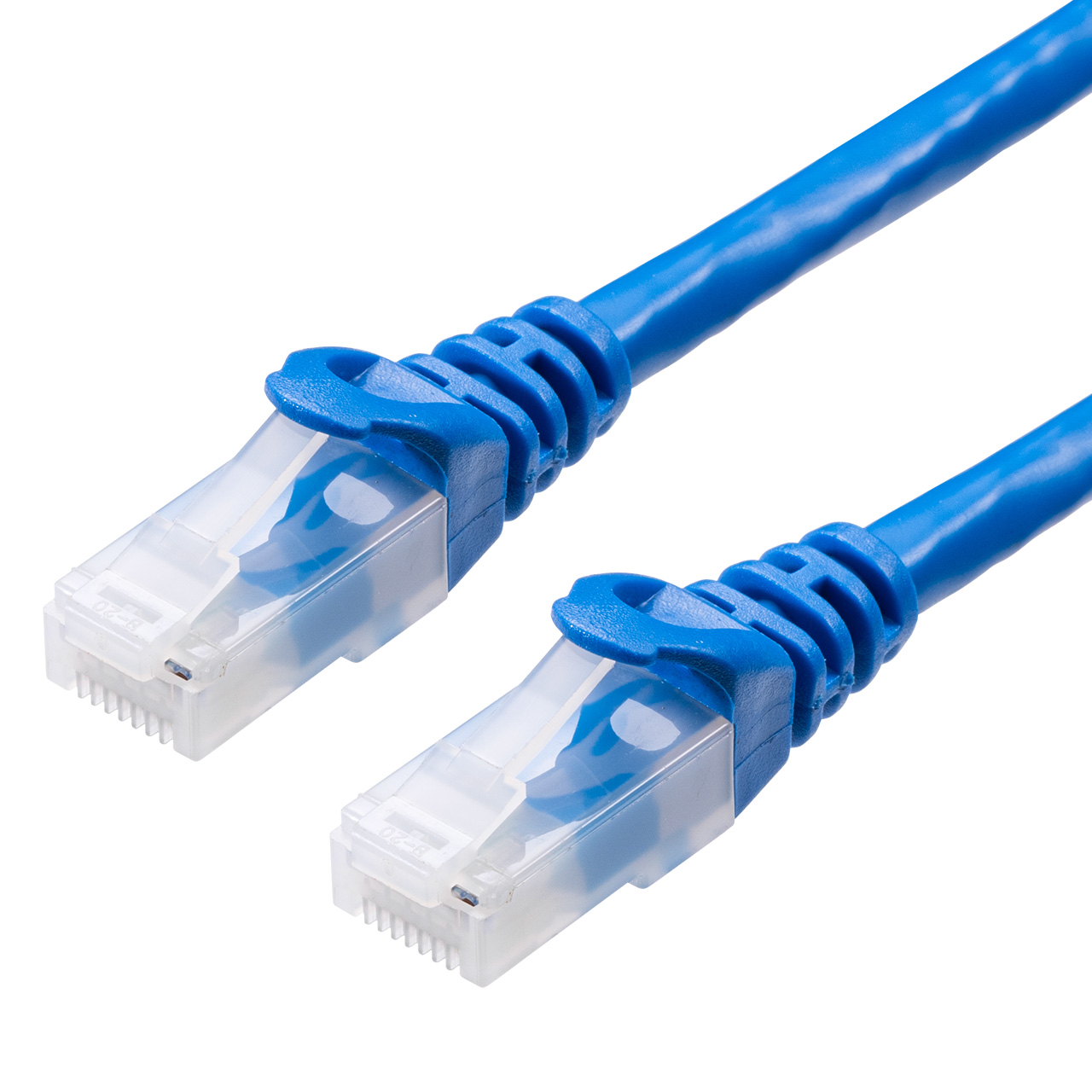 LANケーブル CAT6A 2m カテゴリ6A カテ6A ランケーブル 通信ケーブル 超高速 爪折れ防止 カバー付き より線 ストレート 全結線 PoE対応 500-LAN6AN-02