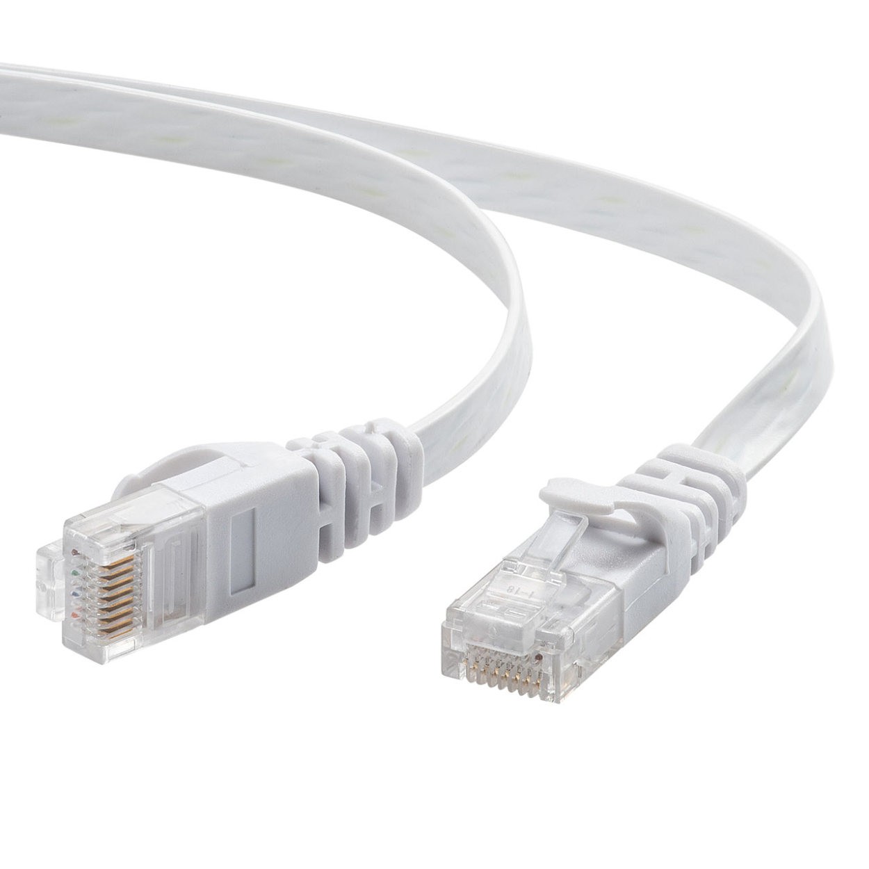 SANWA SUPPLY LANケーブル 10m Cat6 フラット カテゴリー6 より線