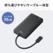 USB Type-C USB-C HDMI 2つ 変換アダプタ コネクタ 4K×1 フルHD×1 ディスプレイアダプタ マルチディスプレイ 2画面 拡張 Windows Mac 対応 500-USB092 関連画像5