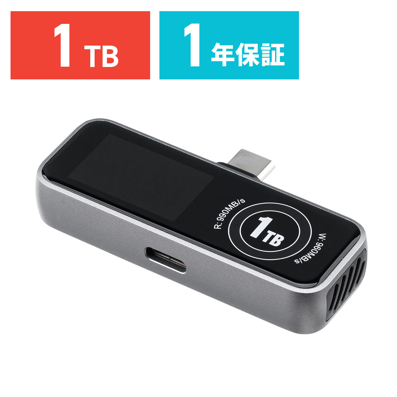 SSD Ot 1TB |[^uSSD pt@ tʕt USB-C USB Type-C USB3.2 Gen2 RpNg PD[d ^ ] iPhone iPad 600-IPCFAN1TB