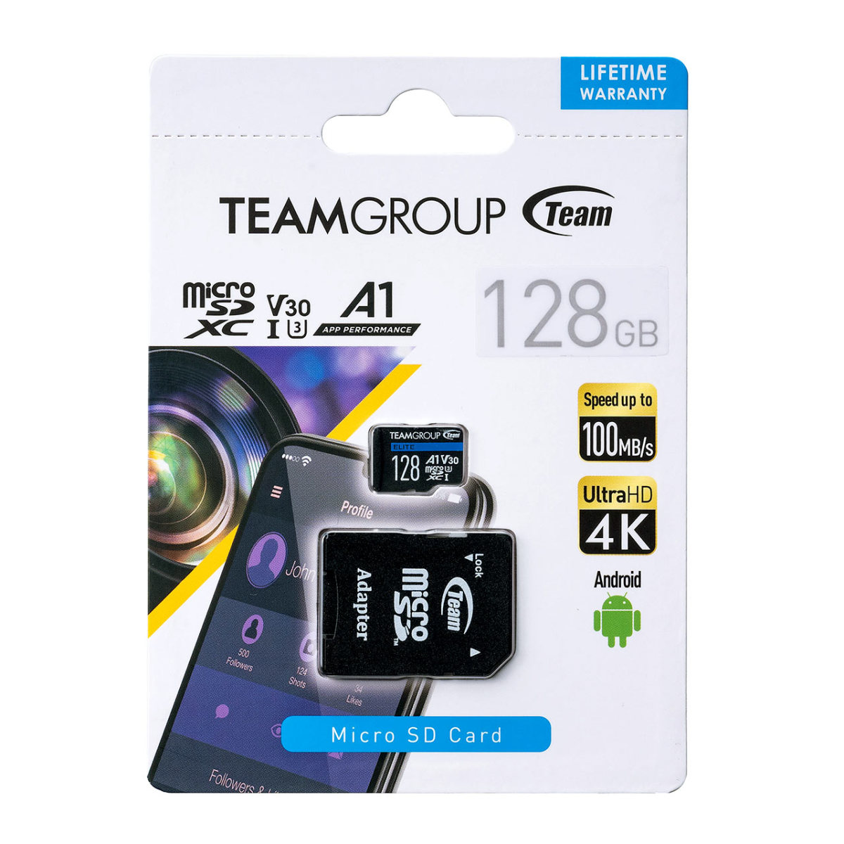 microSDXCカード 128GB UHS-I U3 V30 高速データ転送 SDカード変換アダプタ付き Nintendo Switch対応  Team製 :600-MCSD128G:サンワダイレクト - 通販 - Yahoo!ショッピング