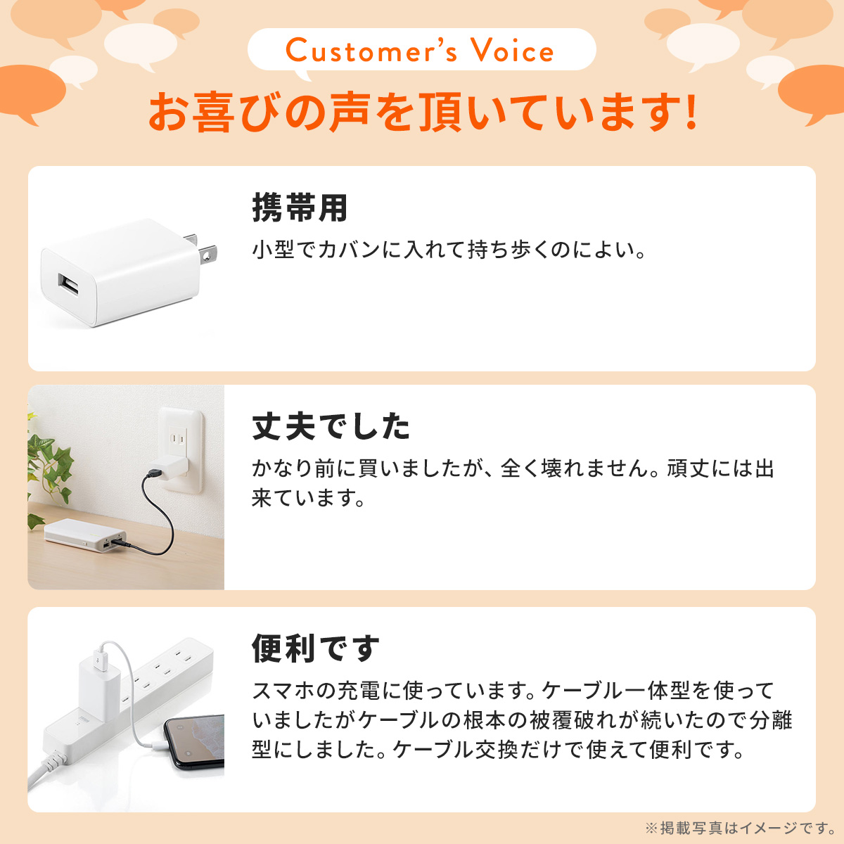 SANWA SUPPLY（サンワサプライ） USB充電器 1ポート ACアダプター 2A