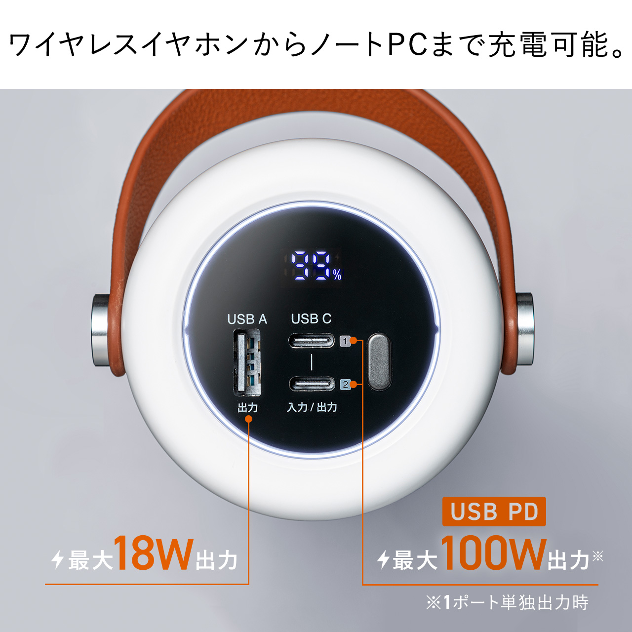 サンワサプライ モバイルバッテリー パソコン充電 モバイルバッテリー｜サンワサプライ株式会社