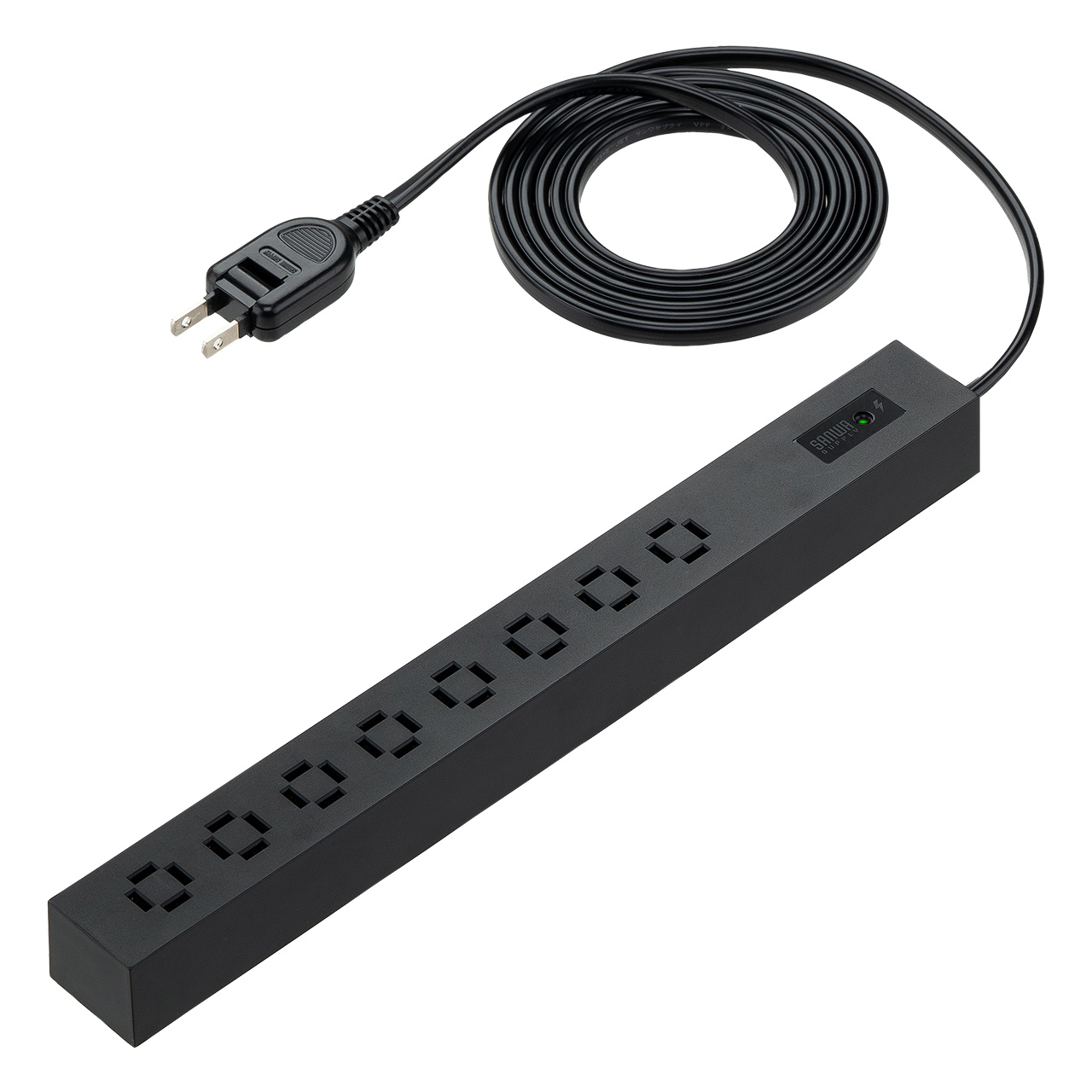 【あめ】電源タップ108個 SANWA SUPPLY（サンワサプライ） 電源タップ 1.5m 8個口 延長コード
