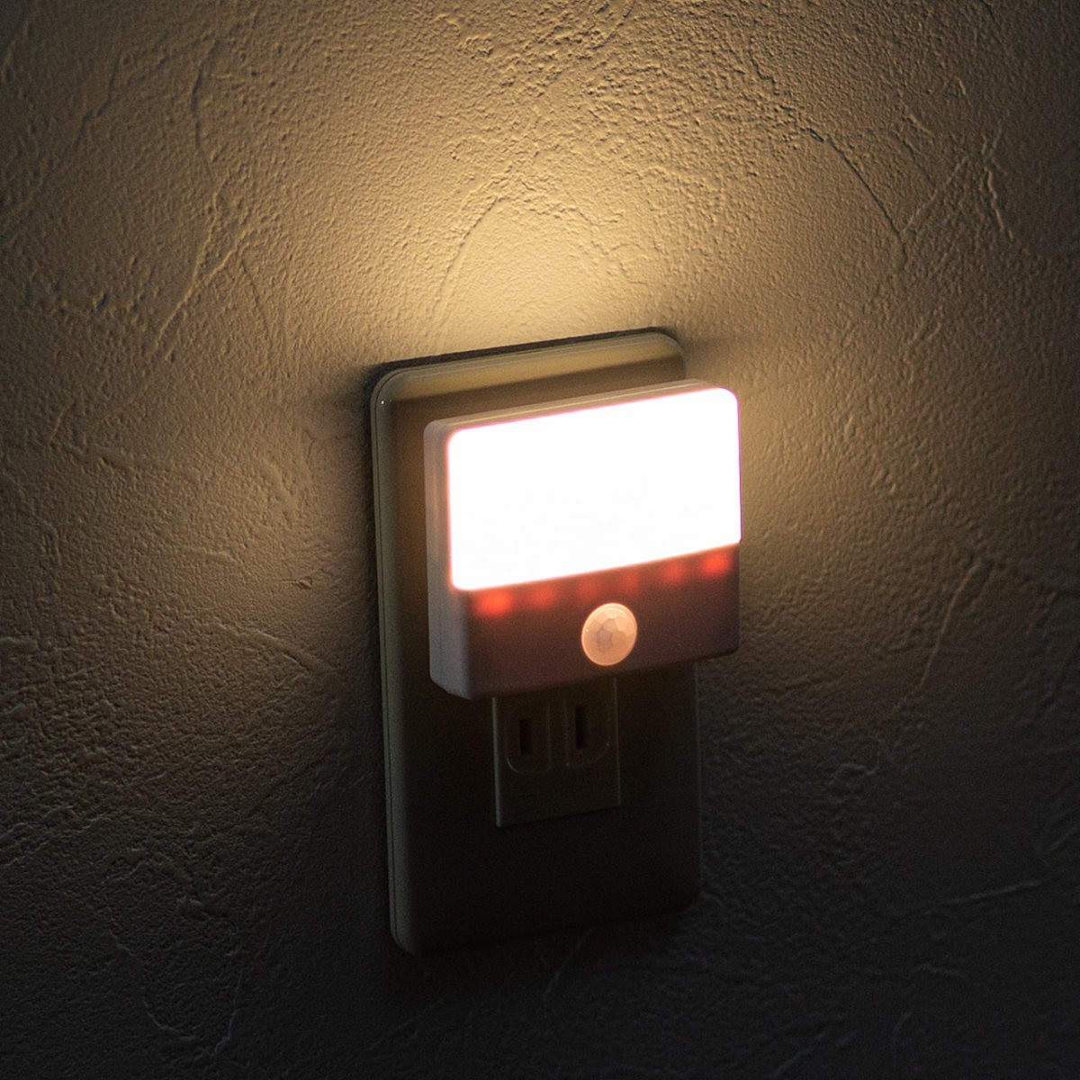 センサーライト 人感 室内 足元灯 ナイトライト 常夜灯 コンセント式 LED 自動点灯 2個セット 屋内 800-LED026--2｜sanwadirect｜14