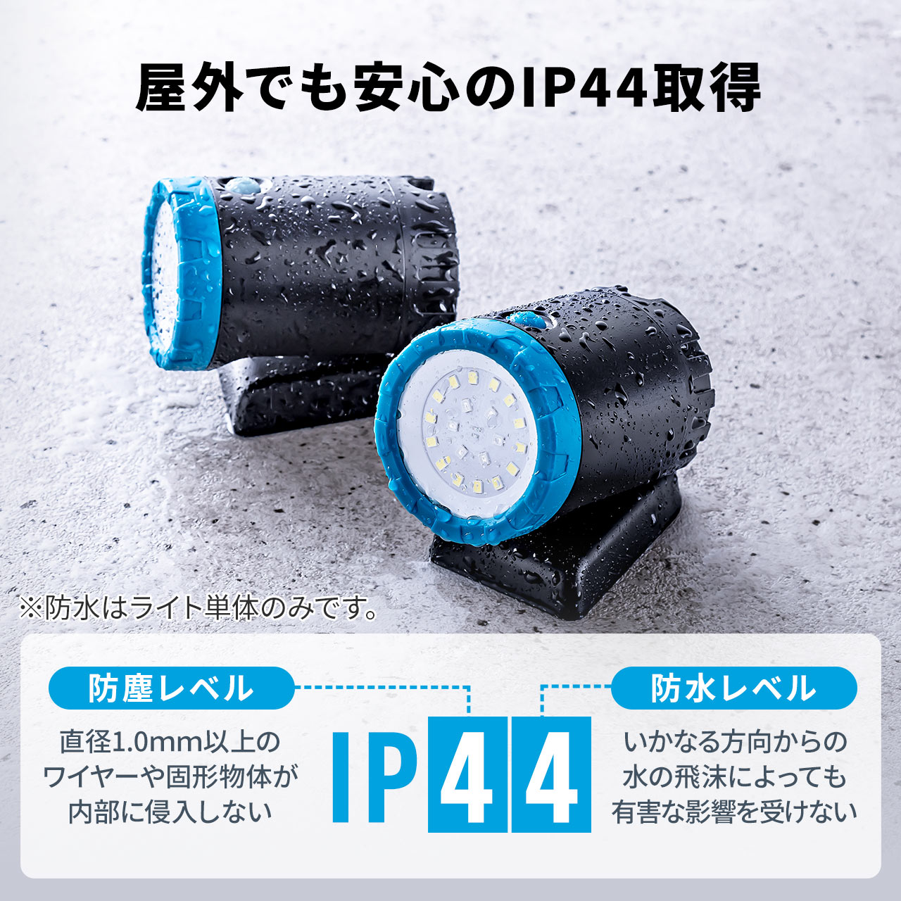 SANWA SUPPLY 作業灯 LEDライト ワークライト 投光器 マグネット