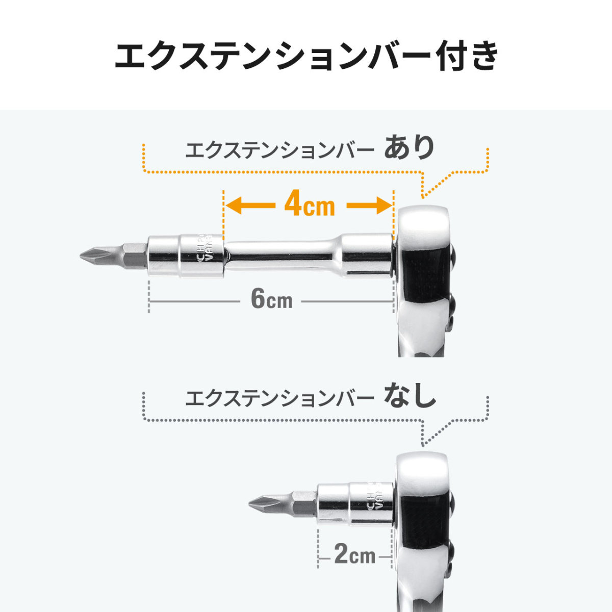 デジタルトルクレンチ 差込角6.35mm 1/4インチ 1から30N-m ビット14個 液晶付き 自転車 ロードバイク バイク DIY 家具 ネジ締め 組立 800-TK048｜sanwadirect｜06