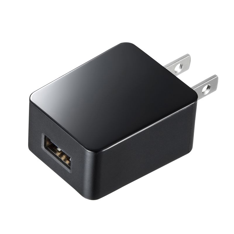 SANWA SUPPLY USB充電器 1A出力 ACアダプター USB コンセント