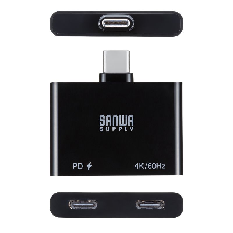 SANWA SUPPLY（サンワサプライ） USB Type-C 拡張アダプタ 直挿し AR