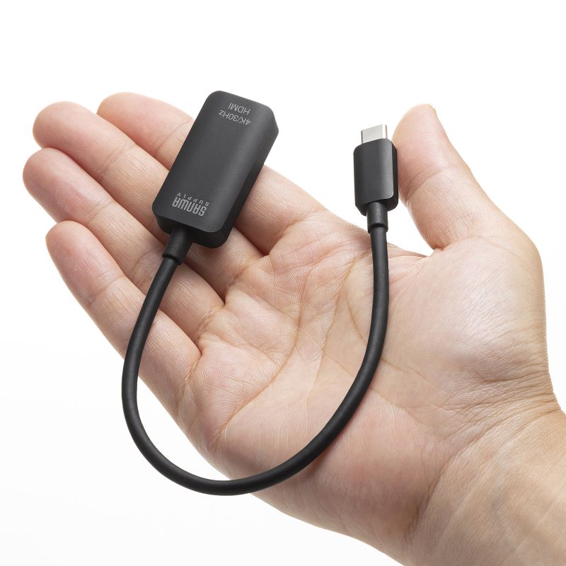 SANWA SUPPLY（サンワサプライ） USB Type C-HDMI変換アダプタ 4K/30Hz