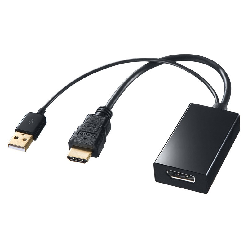 HDMI-DisplayPort変換アダプタ（AD-DPFHD01）｜sanwadirect｜02