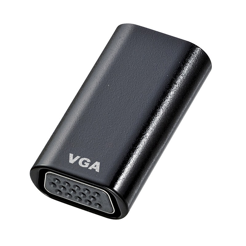 HDMI-VGA変換アダプタ HDMI Aメス-VGAメス ブラック（AD-HD13VGA） | SANWA SUPPLY | 02