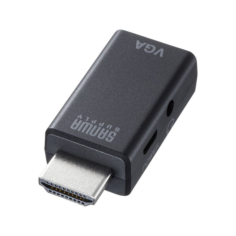 HDMI-VGA変換アダプタ オーディオ出力付き（AD-HD25VGA） 新作 大人気