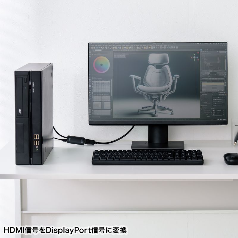 HDMI DisplayPort DP 変換ア...の詳細画像4