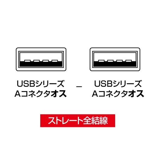 アダプター USBアダプタ USB Aコネクタオス-USB Aコネクタオス（AD-USB1）｜sanwadirect｜03
