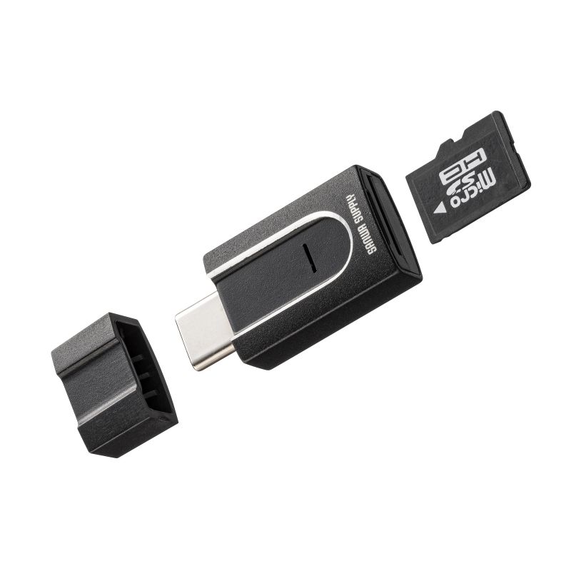 超小型 microSDカードリーダー USB Type-Cコネクタ（ADR-3TCMS10）｜sanwadirect｜05