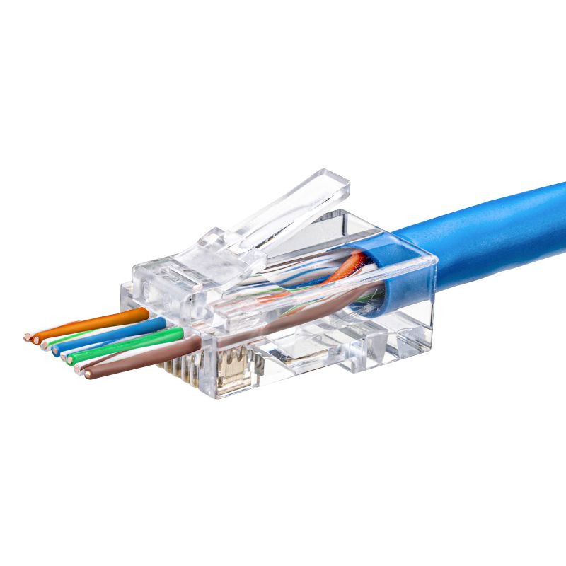 SANWA SUPPLY（サンワサプライ） RJ-45コネクタ カテゴリ6 自作用 貫通