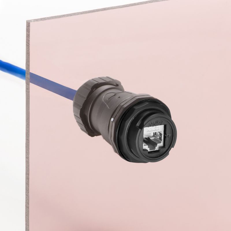 SANWA SUPPLY（サンワサプライ） 屋外用LAN中継アダプタ CAT6A STP RJ